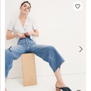 Madewell Wide Leg Crop